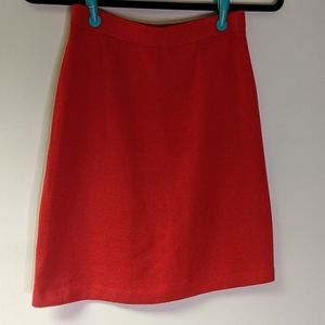 Red St. John Collection by Marie Gray skirt